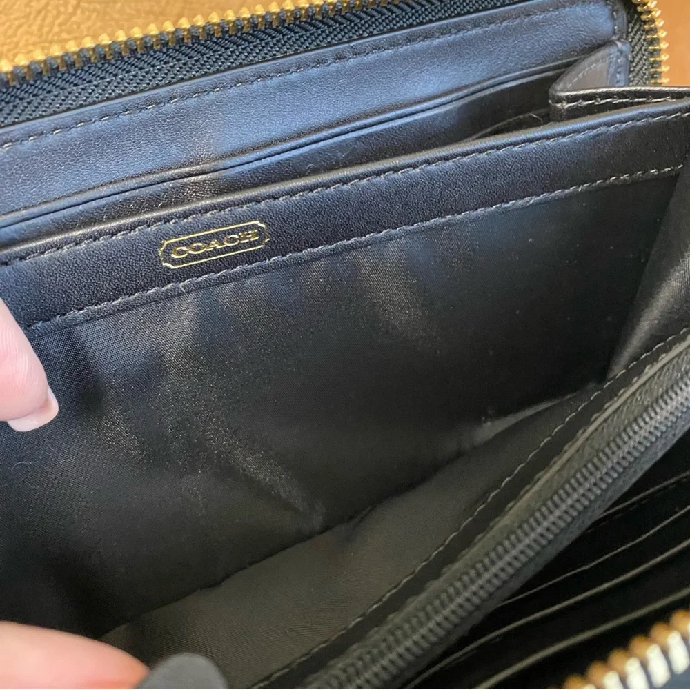 Coach RARE Legacy Calfhair Ocelet Wallet